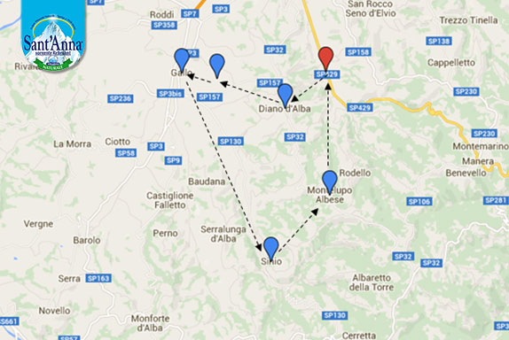 itinerari per camminare all'aria aperta