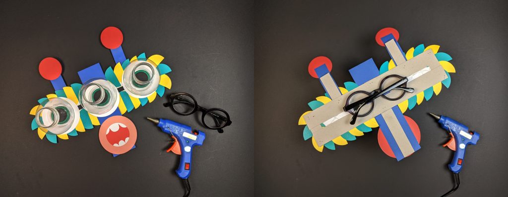 tutorial maschera di carnevale riciclo