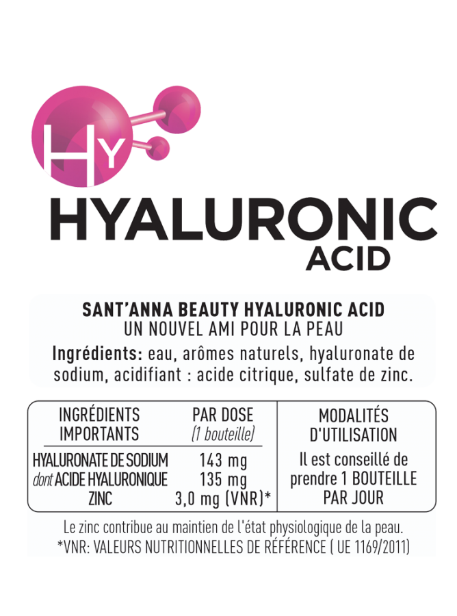 Hyaluronic Acid, le supplément alimentaire