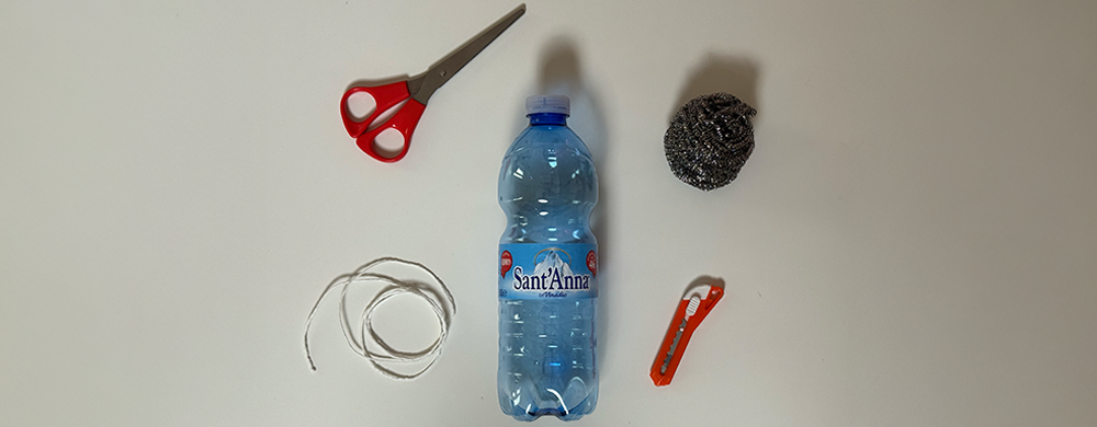 COPRI SPUGNA COLORATO CON IL RICICLO CREATIVO