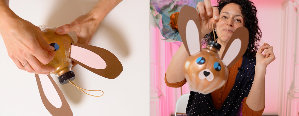 Riciclo Creativo SanFruit: Coniglietto di Pasqua